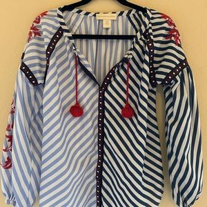 Striped blouse from Anthropologie !